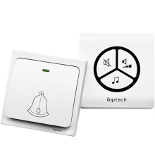 bird sound wireless service bell for UK Plug 4 apartment door bell